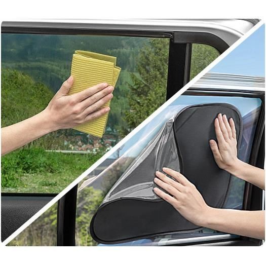 Set 2 parasolare auto cu lipire fara ventuze TravelKid Sun Pure Reer 86121 [5]