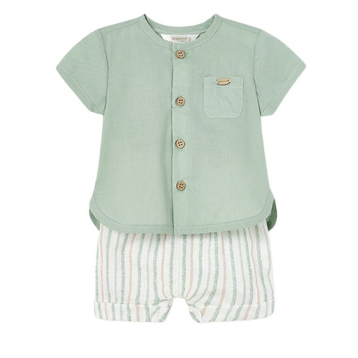 Set 2 piese din bumbac sustenabil - Mayoral 4--6 luni [2]