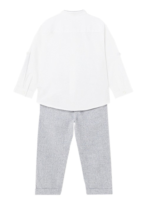 Set 2 piese din in si bumbac - Mayoral  18 luni (86 cm) [2]