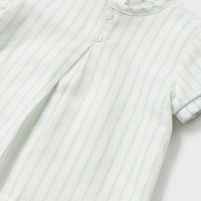 Set 2 piese din in vernil pentru nou-nascut baiat - Mayoral  12 luni [3]