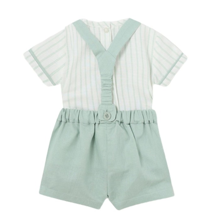 Set 2 piese din in vernil pentru nou-nascut baiat - Mayoral  12 luni [2]