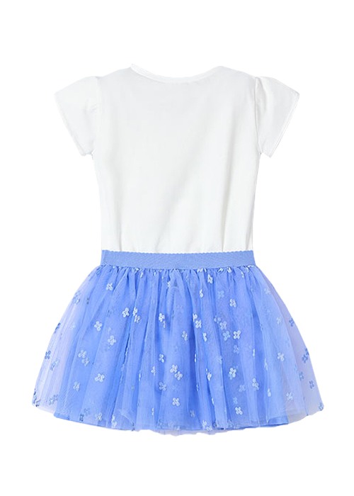 Set 2 piese - Fusta tul+tricou - flori - Mayoral    4 ani [3]