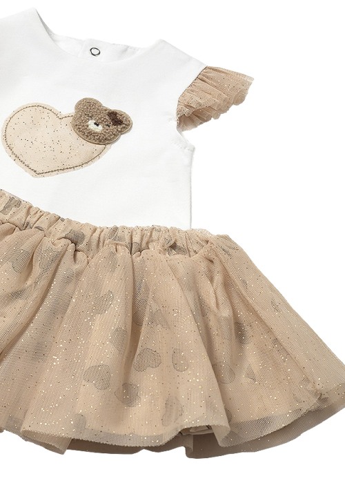 Set 2 piese - Fusta tul+tricou - inimioara - Mayoral   18 luni [3]