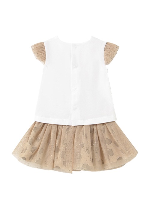 Set 2 piese - Fusta tul+tricou - inimioara - Mayoral   18 luni [2]