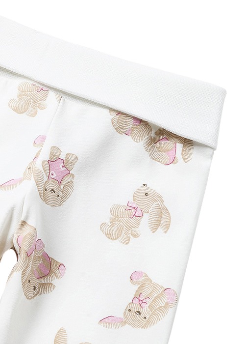 Set 2 piese Iepurasi roz - Bluza + Pantaloni cu botosi - Mayoral 4-6 luni (70 cm) [4]