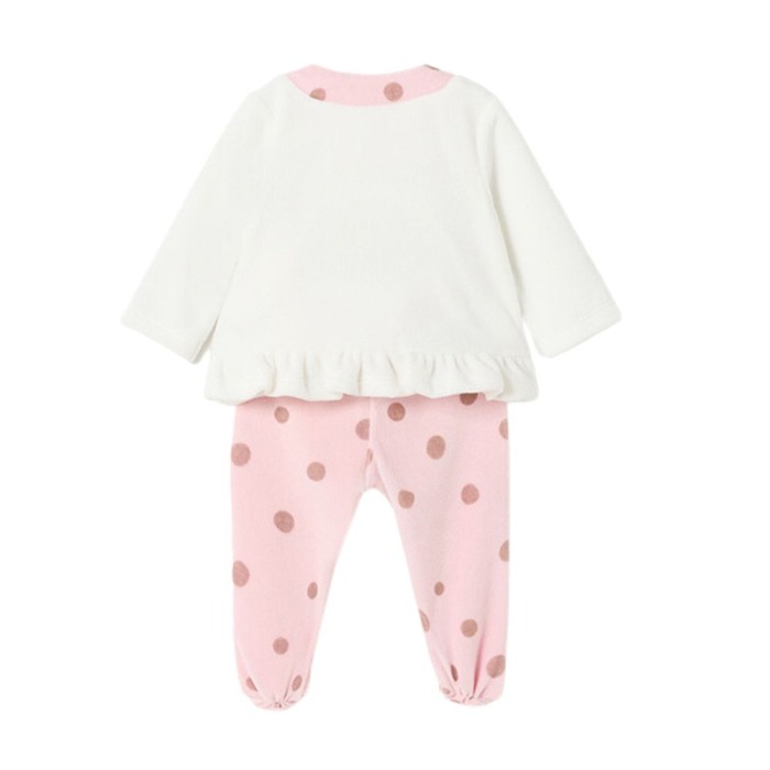 Set 2 piese - Pantaloni cu botosei + Bluza - Stea Urs Inimioara - Mayoral 1-2 luni (60 cm) [4]