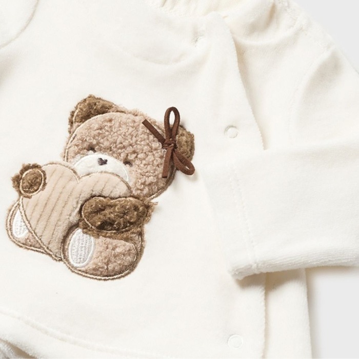 Set 2 piese - Pantaloni cu botosei + Bluza - Ursulet - Mayoral 2-4 luni (65 cm) [3]