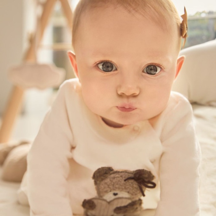 Set 2 piese - Pantaloni cu botosei + Bluza - Ursulet - Mayoral 2-4 luni (65 cm) [2]