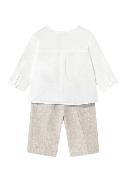 Set 2 piese, pantaloni lungi + camasa - Mayoral 4-6 luni [2]