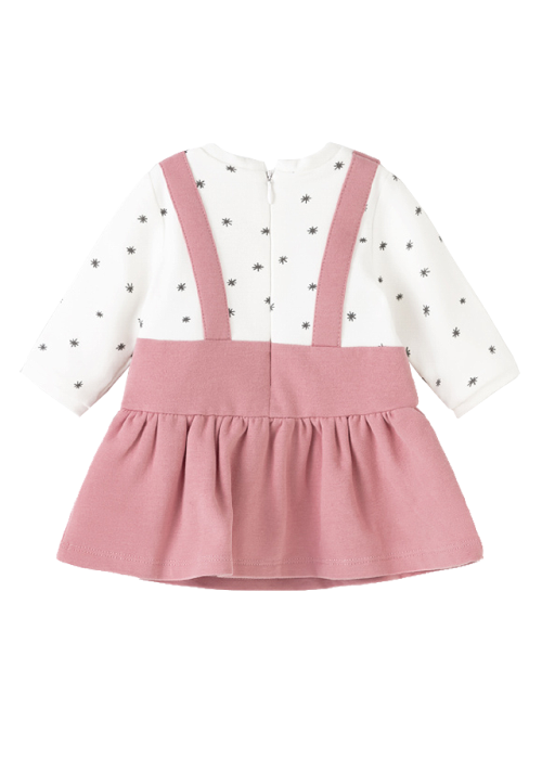 Set 2 piese, rochie salopeta + caciula - Mayoral 12 luni [2]