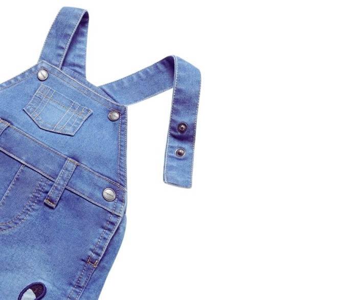 Set 2 piese - Salopeta blugi cu bretele + tricou VERNIL- Mayoral  12 luni [5]