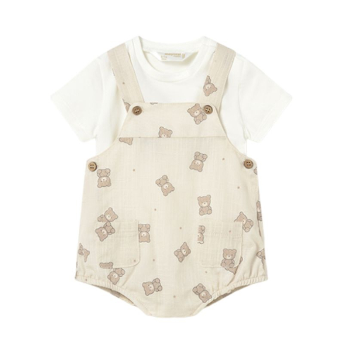 Set 2 piese - Salopeta cu bretele si tricou - Mayoral [2]