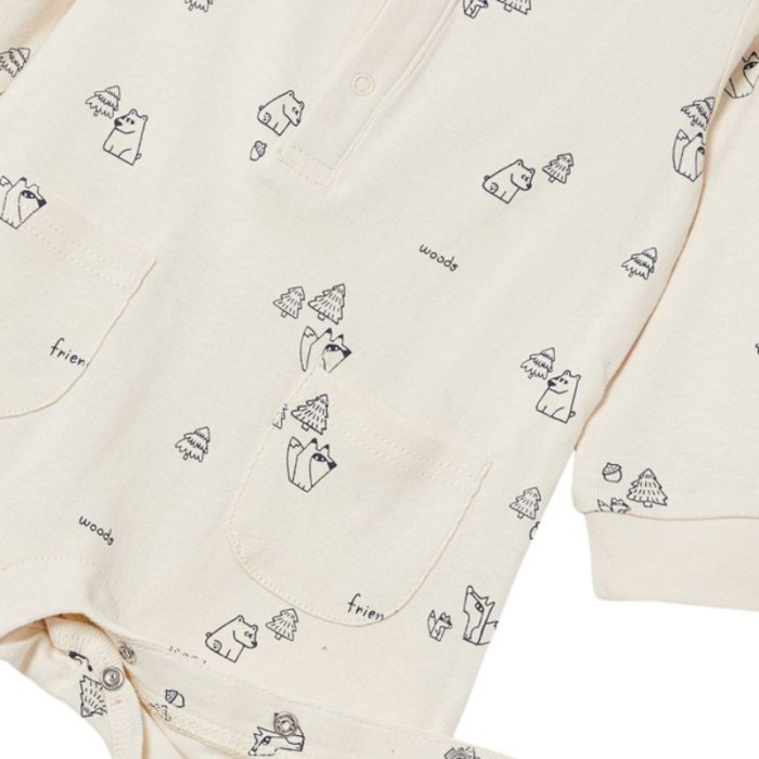 Set 2 piese Salopeta si caciulita Bej- Mayoral 3 ani [4]