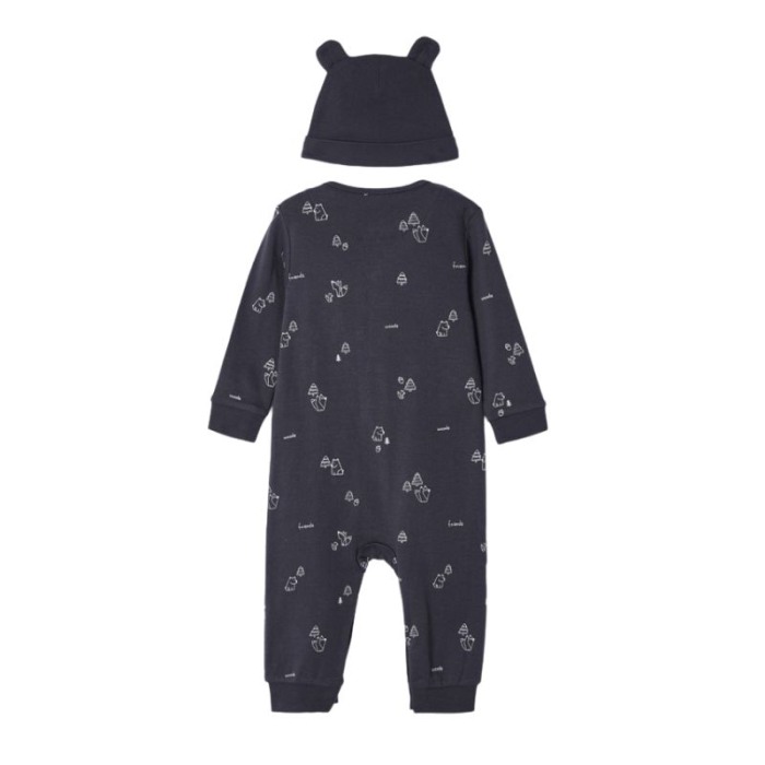 Set 2 piese Salopeta si caciulita Gri- Mayoral 3 ani [2]