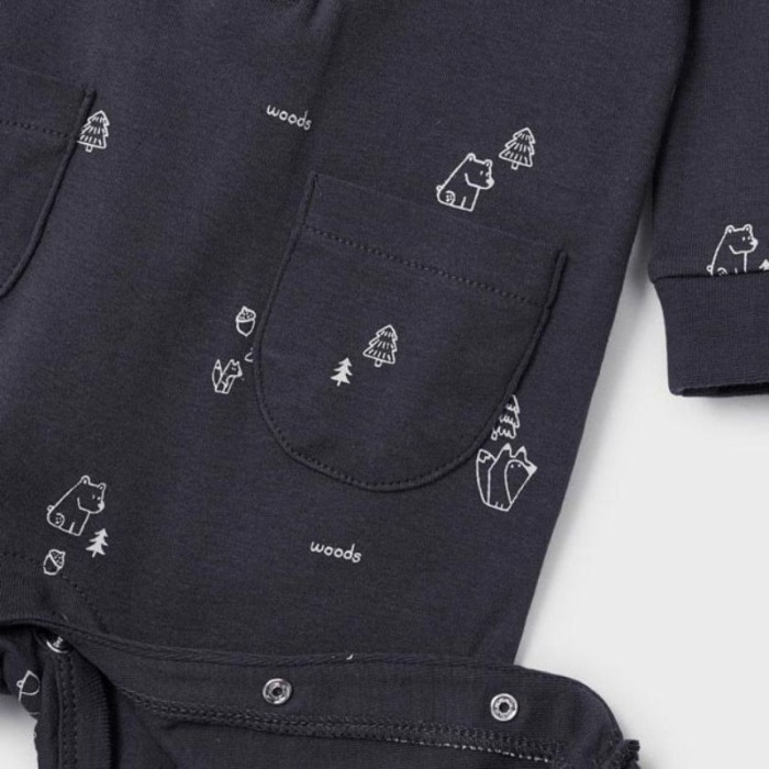 Set 2 piese Salopeta si caciulita Gri- Mayoral 3 ani [5]