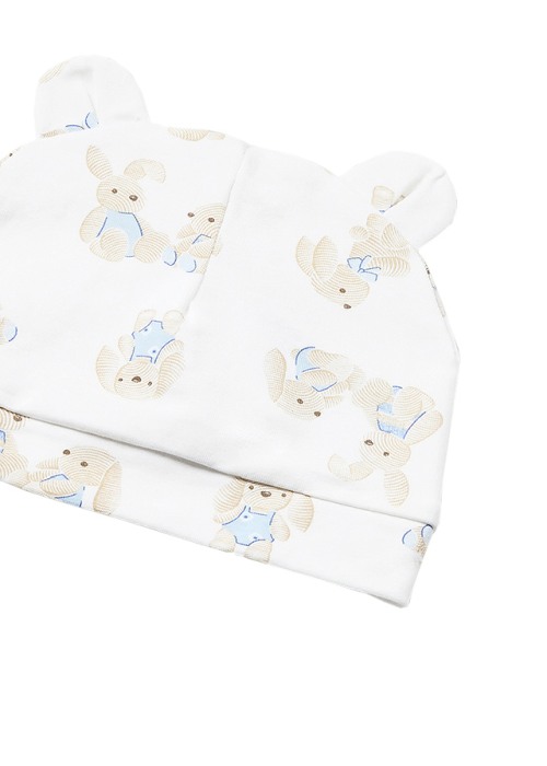 Set 2 piese Salopeta si caciulita  iepurasi - Better Cotton- Mayoral  2-4 luni (65 cm) [5]