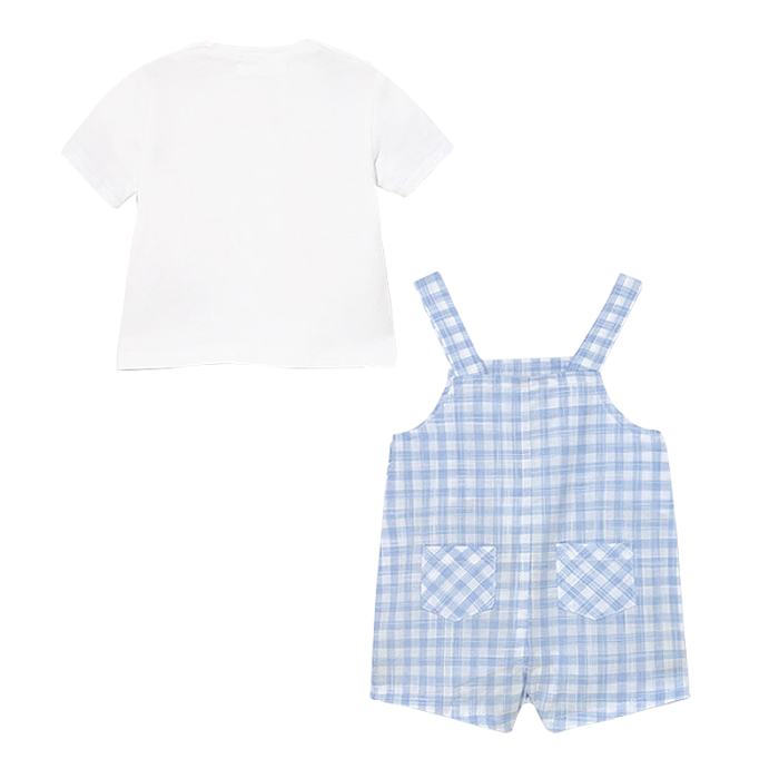 Set 2 piese - Salopeta si tricou - Mayoral 4-6 luni [2]