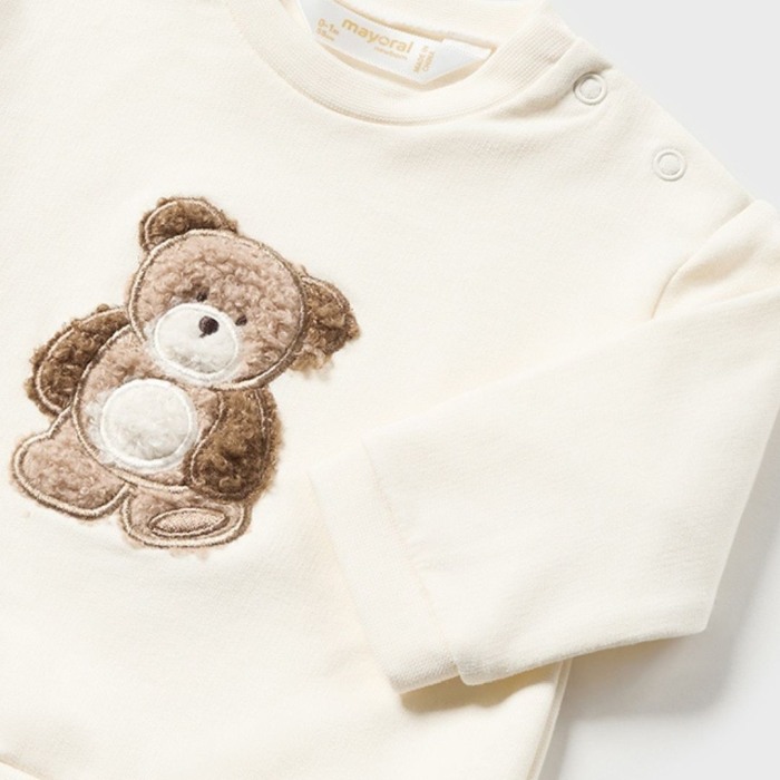 Set 2 piese - Salopeta velur cu bretele + bluza cu maneca lunga - Mayoral   4-6 luni (70 cm) [6]