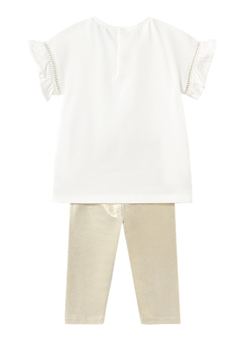 Set 2 piese - Tricou + Colanti - aplicatie tul - Mayoral  4 ani [2]