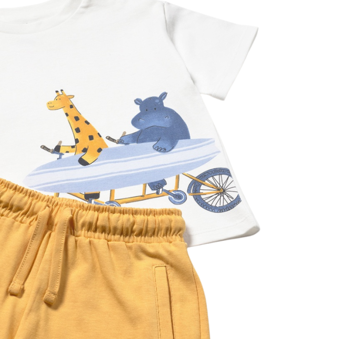 Set 2 piese - Tricou Hipo si pantaloni scurti  - Mayoral [3]