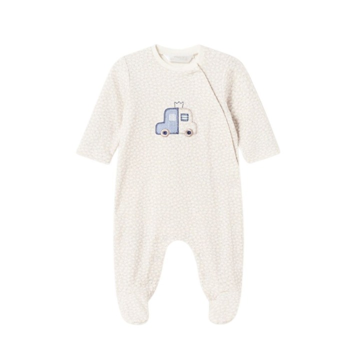 Set 2 pijamale Masina/avion bumbac BCI nou-nascut - Mayoral 2-4 luni (65 cm) [3]