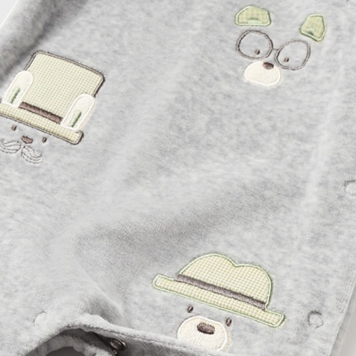 Set 2 pijamale Ursi bumbac BCI nou-nascut [4]