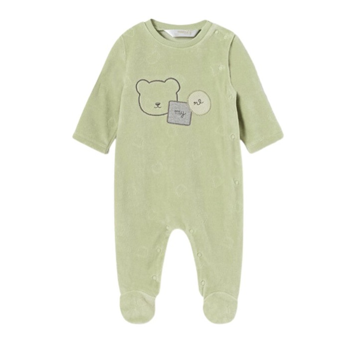 Set 2 pijamale Ursi bumbac BCI nou-nascut [2]
