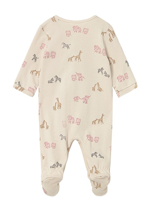 Set 2 salopete (pijamale) - bej/roz - Mayoral [4]