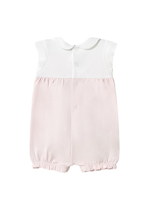 Set 2 - Salopete (pijamale) cu guler, scurte - Mayoral  12 luni [3]