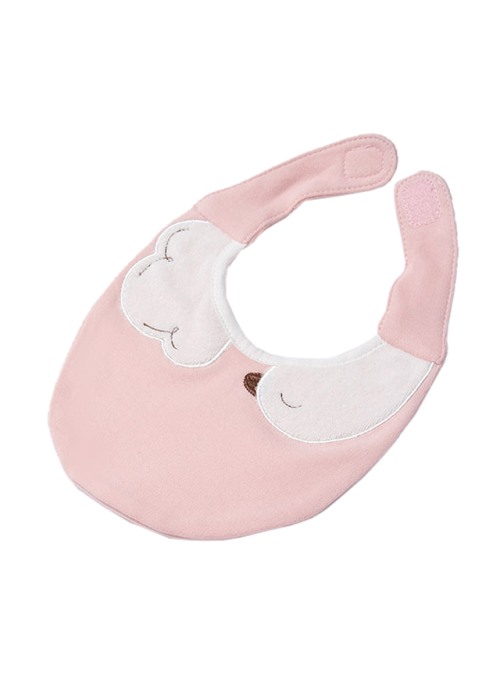 Set 2 salopete (pijamale) ECOFRIENDS - lebede / buline + bavetica - Mayoral 4-6 luni [7]