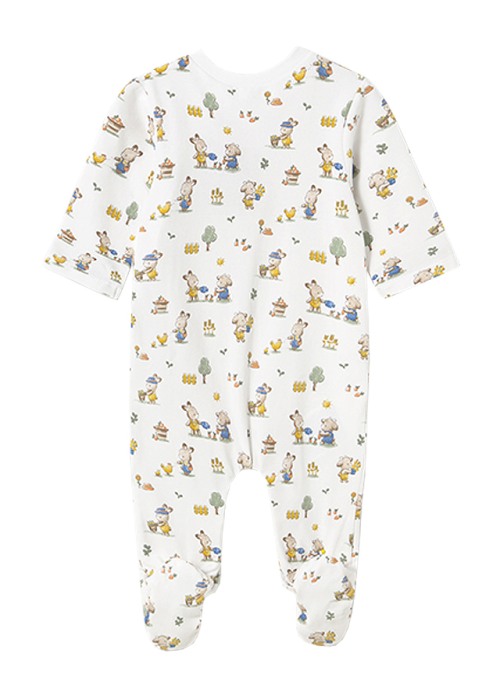 Set 2 salopete (pijamale) - iepurasi - Mayoral 2-4 luni [3]