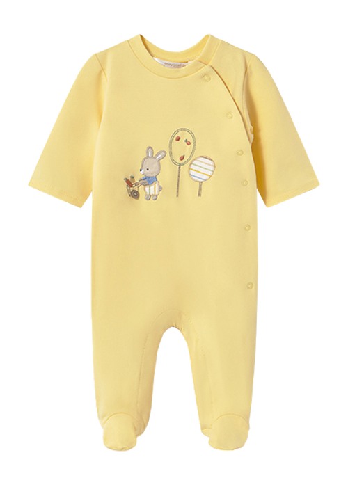 Set 2 salopete (pijamale) - iepurasi - Mayoral 2-4 luni [2]