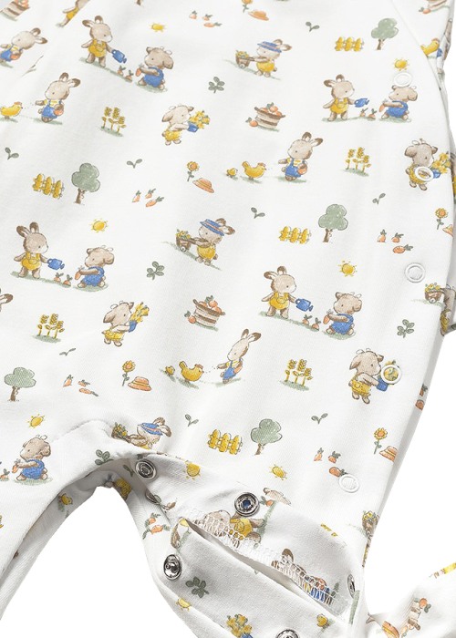 Set 2 salopete (pijamale) - iepurasi - Mayoral 2-4 luni [4]