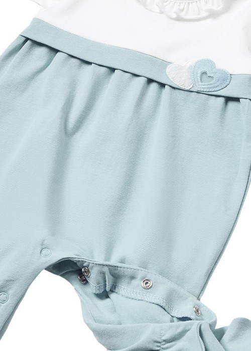 Set 2 salopete (pijamale) - Inimioare - Better Cotton- Mayoral 2-4 luni (65 cm) [4]