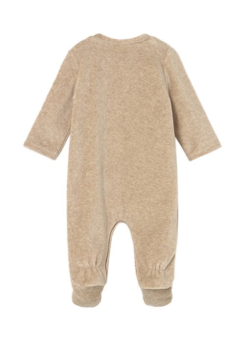 Set 2 salopete (pijamale) plusate - bej/gri - Mayoral [4]