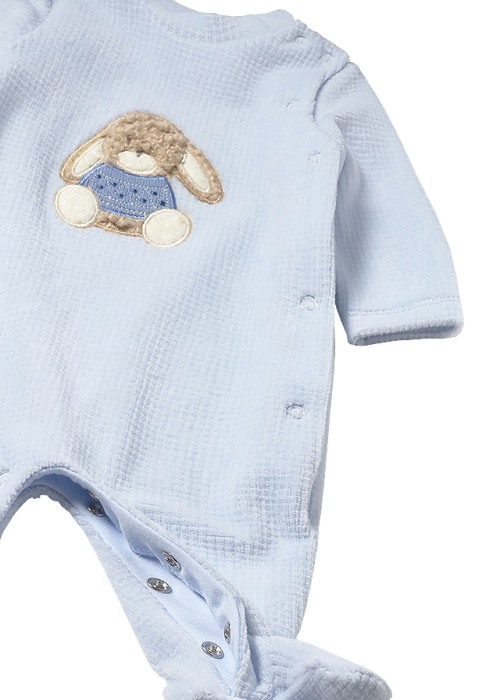 Set 2 salopete (pijamale) plusate - bleu/albastru - Mayoral [4]