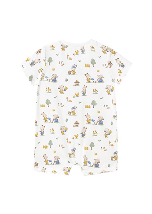 Set 2 salopete (pijamale) scurte - Mayoral 2-4 luni [3]