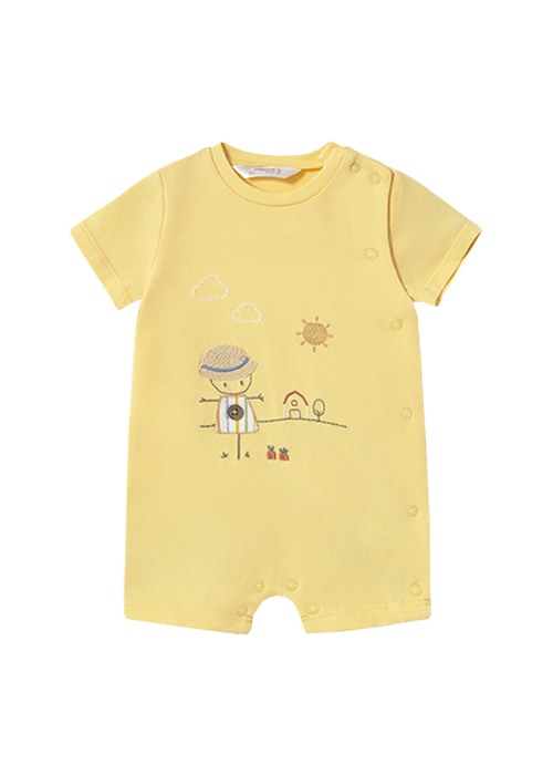 Set 2 salopete (pijamale) scurte - Mayoral 2-4 luni [2]