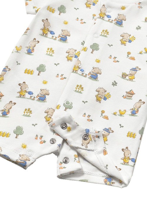 Set 2 salopete (pijamale) scurte - Mayoral 2-4 luni [4]