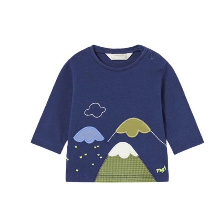 Set 2 tricouri Better Cotton nou-nascut - baiat - Mayoral   18 luni (86 cm) [3]