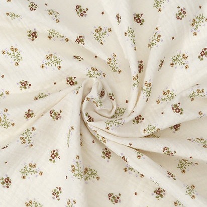 Set 2x paturici muselina Almond& Flowers [10]