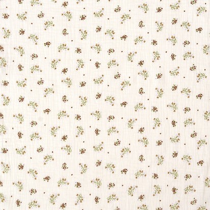 Set 2x prosopele muselina Almond& Flowers - Buva [10]