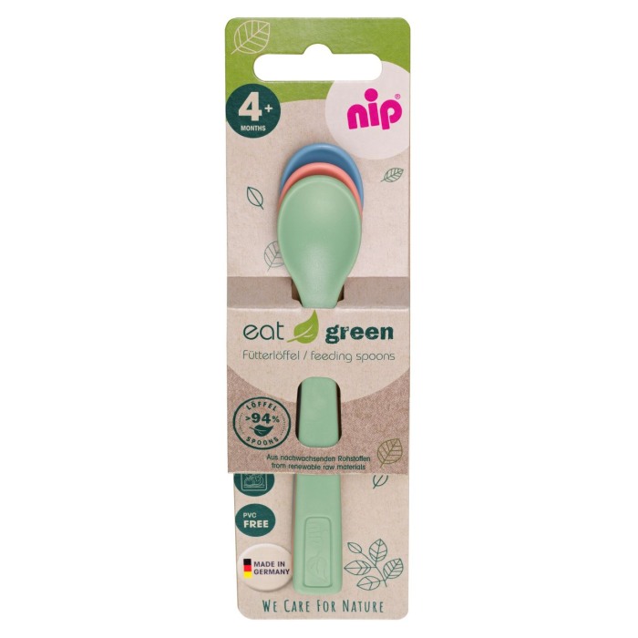 Set 3 lingurite pentru bebelusi nip Eat Green 37066 [2]