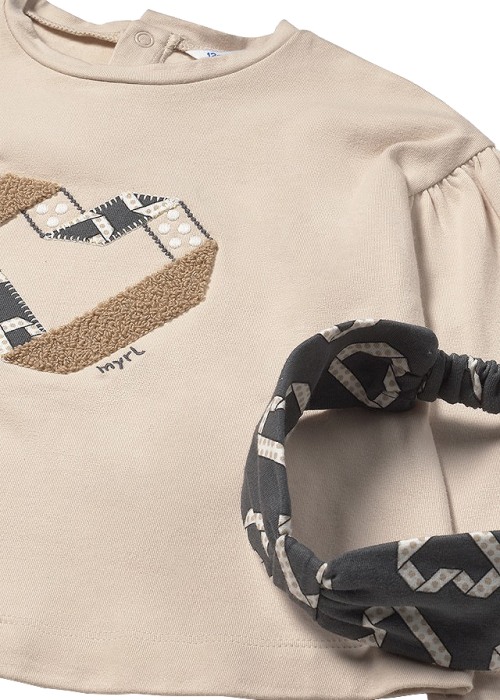 Set 3 piese - Bluza+colanti+bentita - Mayoral    4 ani [3]