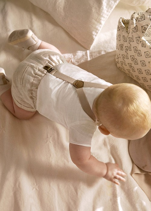 Set 3 piese - camasa + pantaloni scurti + bretele - Mayoral 18 luni [2]