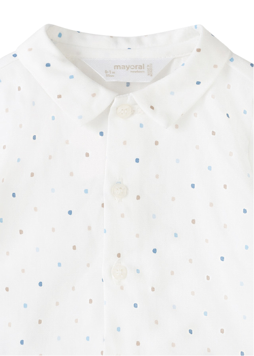 Set 3 piese, camasa + pantaloni scurti cu bretele + ciorapi [3]