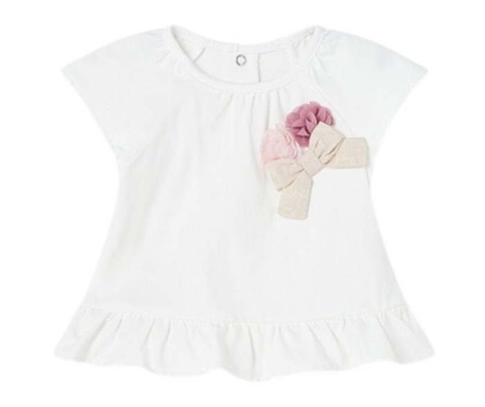 Set 3 piese din bumbac sustenabil - Pantaloni si bluza - Mayoral   6-9 luni [3]