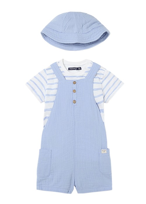 Set 3 piese dungi bleu Better Cotton - Mayoral 24 luni (92 cm) [2]