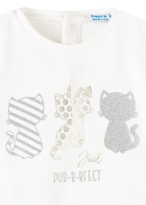 Set 3 piese ECOFRIENDS - gri / roz, fetita - Mayoral 3 ani [3]