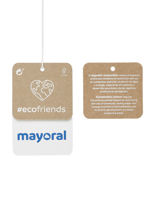 Set 3 piese ECOFRIENDS - gri / roz, fetita - Mayoral 3 ani [5]